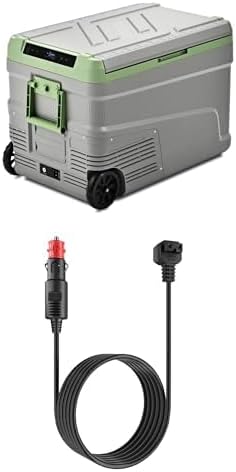 EUHOMY 12 Volt 48QT Refrigerator Bundle with 11.6FT DC Power Cord for Car Refrigerator Portable Freezer Electric Cooler