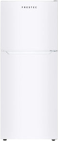 12.1 CU' Refrigerator with Freezer, Apartment Size Refrigerator Top Freezer, 2 Door Fridge with Adjustable Thermostat Control, Freestanding, Door Swing, White (FR 1202 WH)