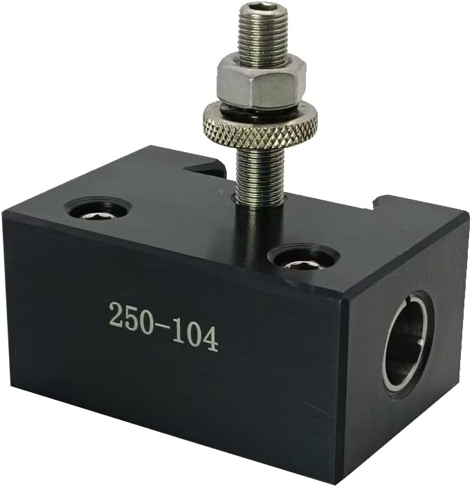 6PCS Wedge Type AXA Quick Change Tool Post With Tool Holders For Lathe Swing Dia 6-12',250-111 (AXA-6PCS)
