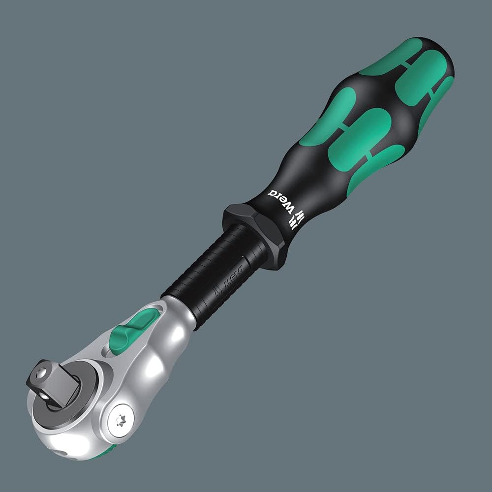 Wera 8100 SA 2 Zyklop 1/4' Metric Ratchet Set, 42-Pieces
