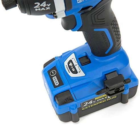 Kobalt 2-Tool 24-Volt Max Lithium Ion (Li-ion) Brushless Motor Cordless Combo Kit with Soft Case