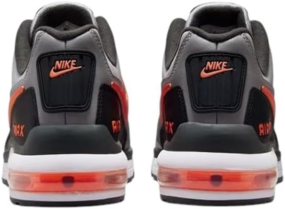 Nike Air Max Ltd, Sports Shoes, Grey/Orange/Black, Air Max Sole