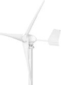 High Power Generation Rate Small Home Outdoor Permanent Magnet DC Wind Turbine Generator, 300w, 600w, 1000w Windmill Generator, 3 Blades, Wind Turbine Generator(600w)