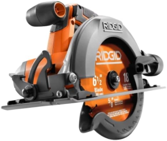 RIDGID 18V Hammer Drill and Circular Saw Kit with (1) 2.0 Ah, (1) 4.0 Ah Batteries & Charger