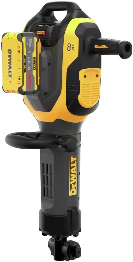 DEWALT DCH966Z2 60V 41 Lbs. 1-1/8' HEX Breaker Hammer Kit