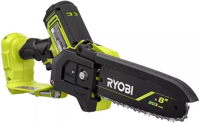 RYOBI 18V Brushless 8 in. Battery Compact Pruning Mini Chainsaw (Tool Only)
