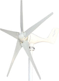 Wind Turbine Generator, Wind Mill Turbine Generator Energy Power 800W 1000W 12V 24V 48V Complete Kit Residential With MPPT Charge Controller For Homeuse for Marine, RV, Home(1KW,MPPT CONTROLLER_12V)