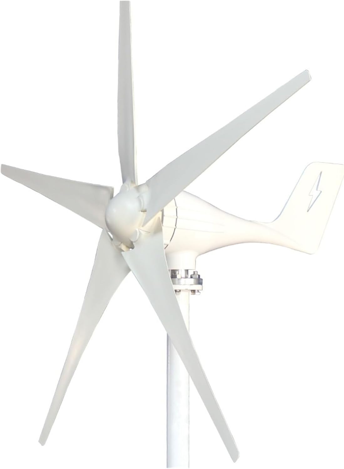 Wind Turbine Generator, Wind Mill Turbine Generator Energy Power 800W 1000W 12V 24V 48V Complete Kit Residential With MPPT Charge Controller For Homeuse for Marine, RV, Home(1KW,TURBINE ONLY_12V)