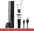 Electric Automatic Bottle Opener red Wine Bottle Opener Remove Wine Beer can Bottle Opener Cork Kitchen Accessories Gadgets(Khaki)
