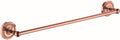 Towel Rack Solid Brass Bathroom Accessories Set Robe Hook Paper Holder Towel Rack Towel Ring Bathroom Sets Rose Gold Bath Towel Rail Double Towel Rail