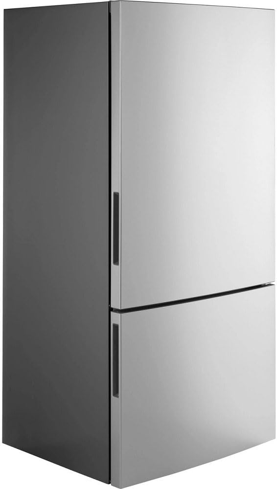 GE Appliances 17.7 cu. ft. Bottom Freezer Refrigerator in Fingerprint Resistant Stainless Steel, Counter Depth