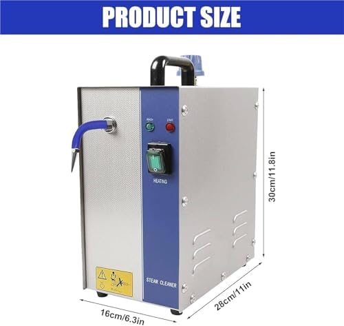 1300W/2600W Professional Jewelry Steam Cleaner with Foot Switch, 3L Gem Washer for Home & Industrial Use, Efficient Jewelry Cleaning Machine, dsmith Equipment
