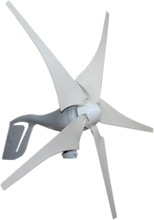 600W Wind-Solar Generator Kit: 2PCS 100W Solar Panels & 400W Wind Turbine &Solar Charger+Wind Controller for RV, Camping, Boat, Caravans, Motorhome