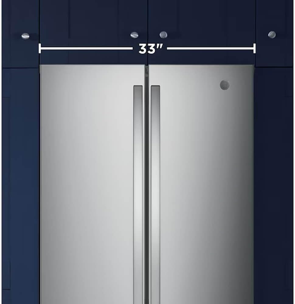 GE 24.7 cu. ft. French Door Refrigerator in Fingerprint Resistant Stainless Steel