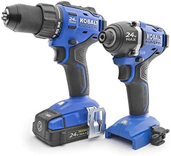 Kobalt 2-Tool 24-Volt Max Lithium Ion (Li-ion) Cordless Combo Kit