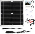 Portable Solar Panels 100W 12V Solar Panel, High-Efficiency Monocrystalline Solar Panel for RV Marine Boat and Other Off-Grid Applications