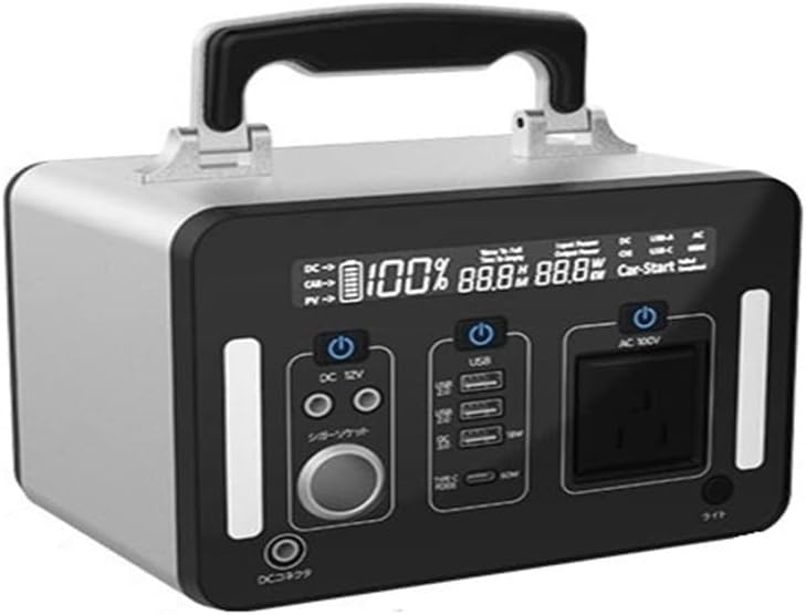 Portable Electric Power Station 1000WH 110V-240V Solar Generator For Home Energy Storage Power Supply Outdoor Camping Drones (Color : 1000W Power Station, Size : E)