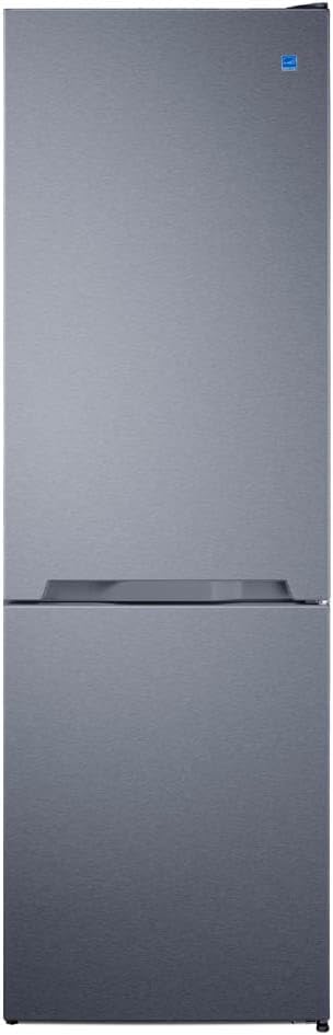 Summit 24' Bottom Freezer Refrigerator, Counter Depth Refrigerator- Freezer, Energy Star, Stainless Steel - FFBF124SS (Right Hand Door)