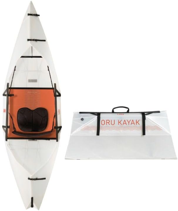 Oru Kayak Foldable Kayak Lake Sport | Lightweight, Portable & Stable - Lake and River Kayaks - Beginner, Intermediate
