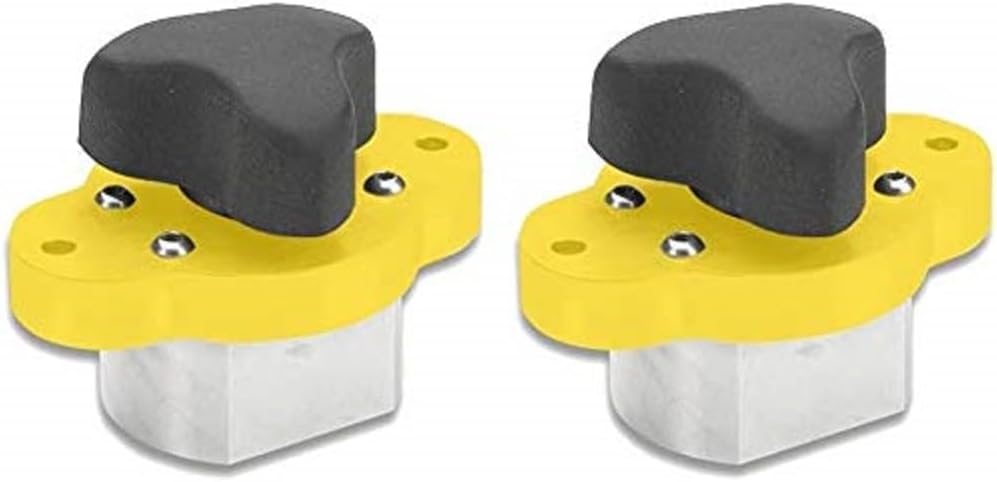 Magswitch MagJig 150 Magnetic Clamp, Set of 2 Woodworking and Welding Magnet Clamp Holder, 55 lb Holding Force, Powerful Magnets Heavy Duty On Off Magnet Switch Tools