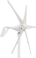 Wind Turbine Generator Kit 3000W with 5 Blade Vertical Axis Wind Generator Kit with Controller for Marine Home Garden Boat Marine Street Lighting System,12v