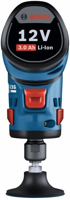 Bosch GWG12V-20SB23 12V Max Brushless 1/4 In. Right Angle Die Grinder Kit with (2) 3 Ah Batteries