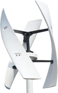 Wind Turbine Generator Kit with 3-Blade, Vertical Wind Power Turbine Generator Kit with Full Set of Equipment, Power Producer Equipment, Wind Power Generator for Marine, RV, Home,3000w 48v 2m