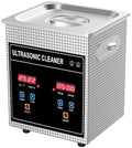 2L Ultrasonic Cleaner 120W Digital Timer - Powerful Jewelry & Coin Cleaner, Nail Art Tool Sterilizer, Compact Industrial Ultrasonic Cleaning Machine