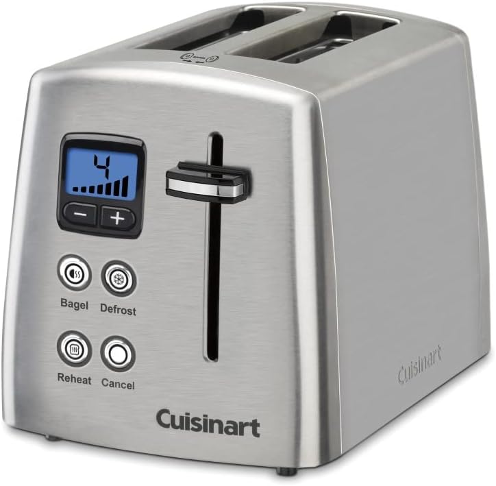 Cuisinart 2-Slice Metal Toaster & Electric Can Opener Bundle - CPT-415P1 & CCO-55