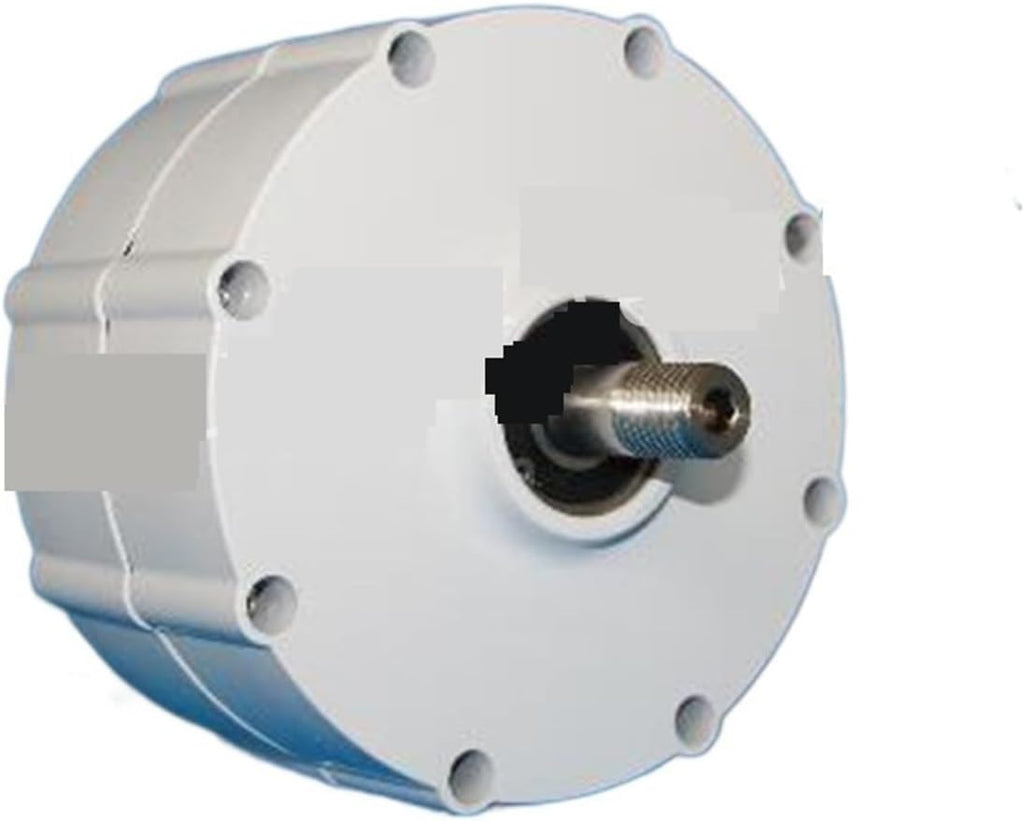 Wind Turbine Generator, Low Speed 800W 1000W 12V 24V 48V Gearless Permanent Magnet Generator AC Alternators Use For Wind Turbine Water Turbine for Marine, RV, Home(Without base,12V_1000W)