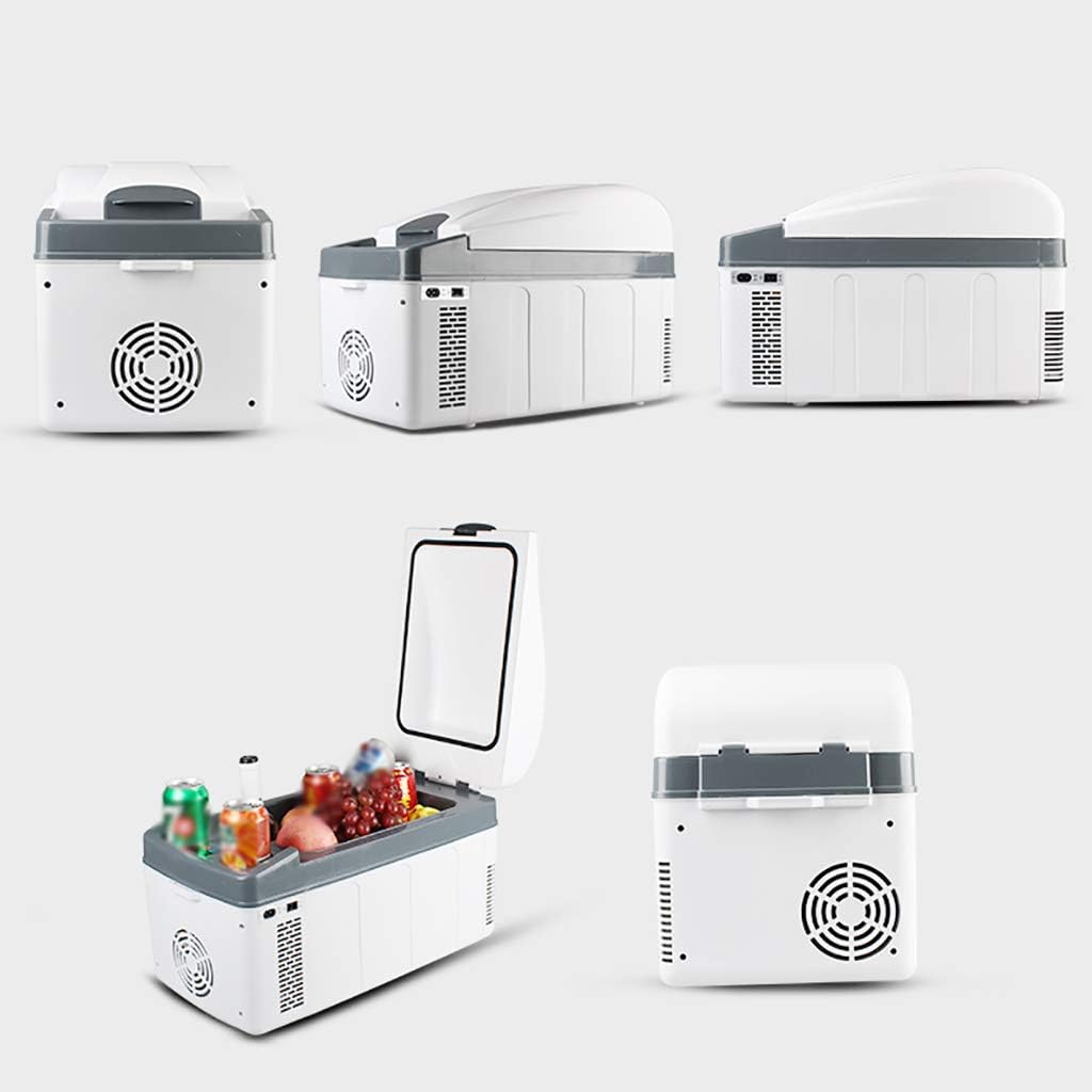 20L Mini Car Refrigerator Fridge Hot Cold Portable Electric Cool Box Lightweight Compact Warmer Freezer
