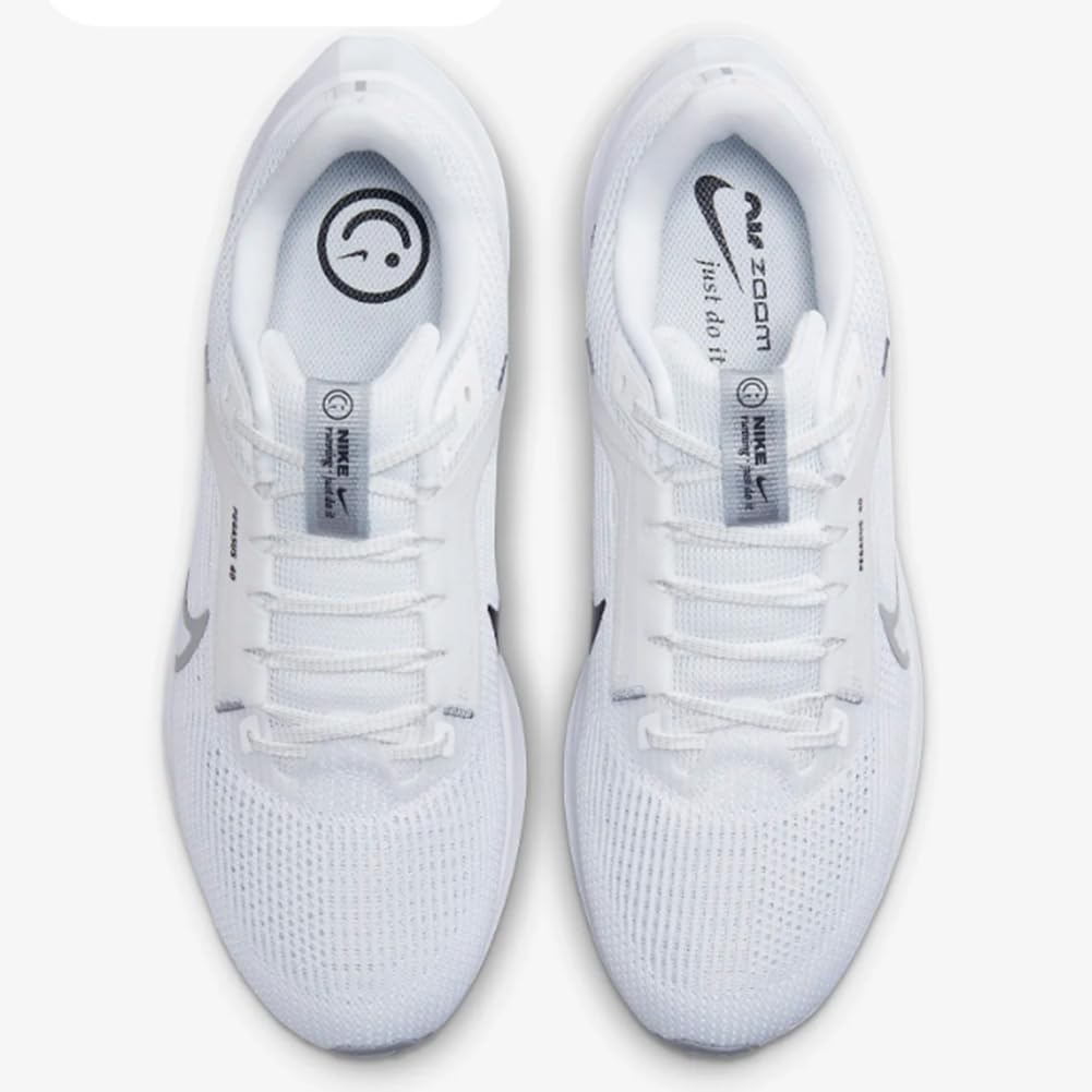 Nike Men's Air Zoom Pegasus Sneaker, White, 6 US