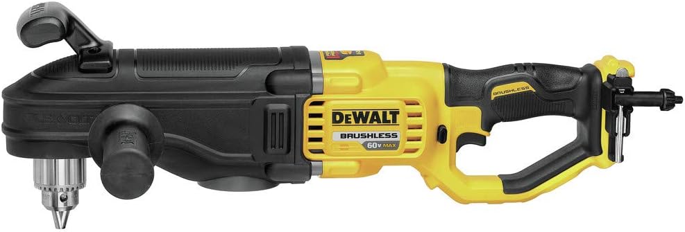 DEWALT 60V MAX* Right Angle Drill, Stud/Joist, Tool Only (DCD470B)