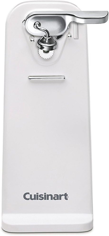 Cuisinart 1.7-Liter Stainless Steel Cordless Electric Kettle with 6 Preset Temperatures & CCO-50N Deluxe Electric Can Opener, White