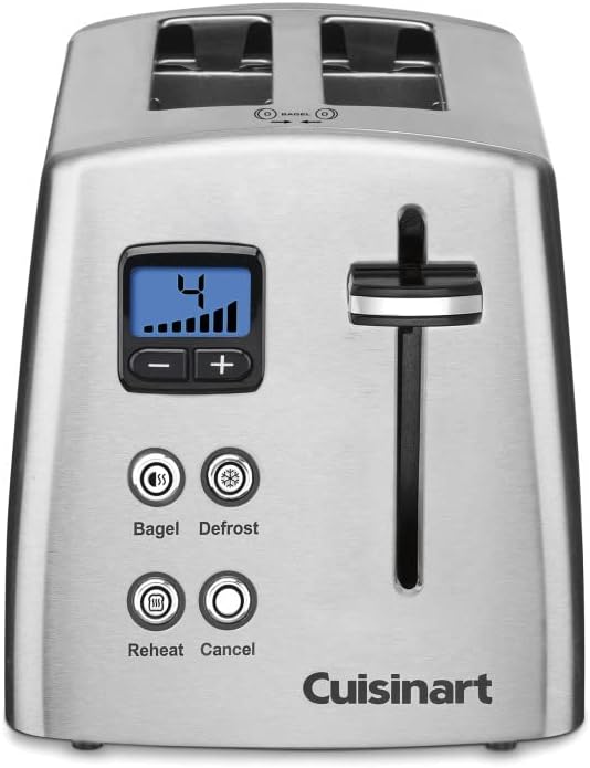 Cuisinart 2-Slice Metal Toaster & Electric Can Opener Bundle - CPT-415P1 & CCO-55