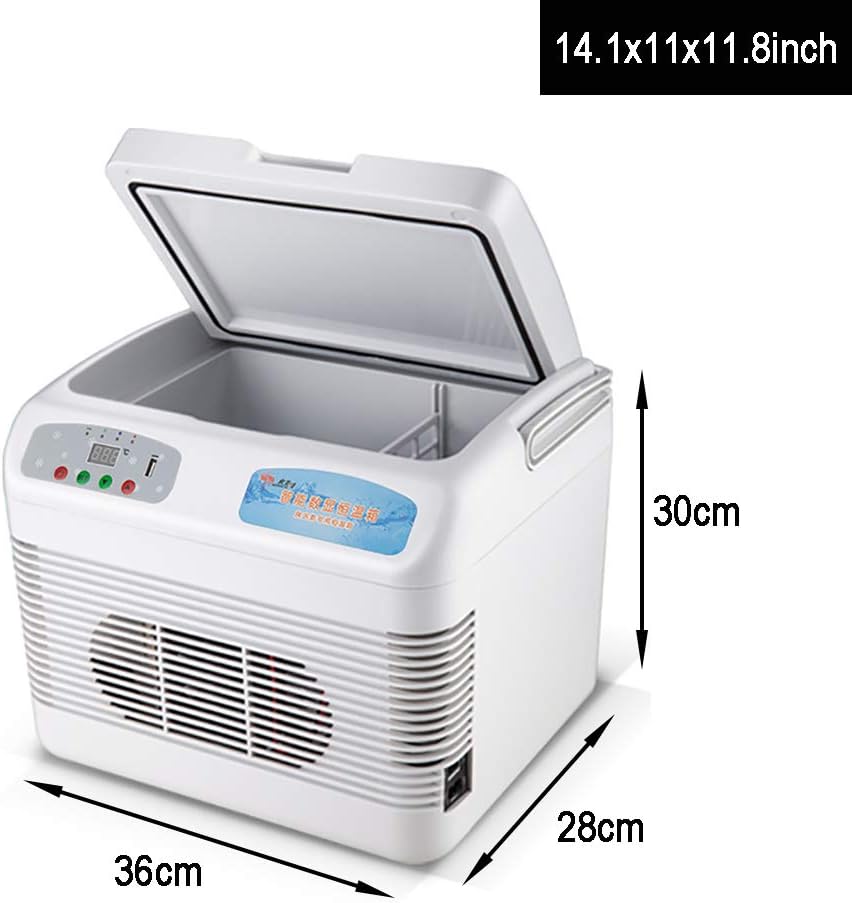 15L Portable Mini Refrigerator, Cooler Freezer & Insulin Vaccine Warmer for Car, Home, Travel, Camping - Energy Class A
