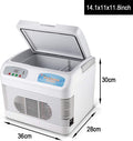 15L Portable Mini Refrigerator, Cooler Freezer & Insulin Vaccine Warmer for Car, Home, Travel, Camping - Energy Class A