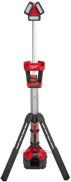 Milwaukee M18 18-Volt Lithium-Ion Cordless Rocket LED Stand Light/Charger | Hardware Power Tools for Your Construction or Jobsite Needs