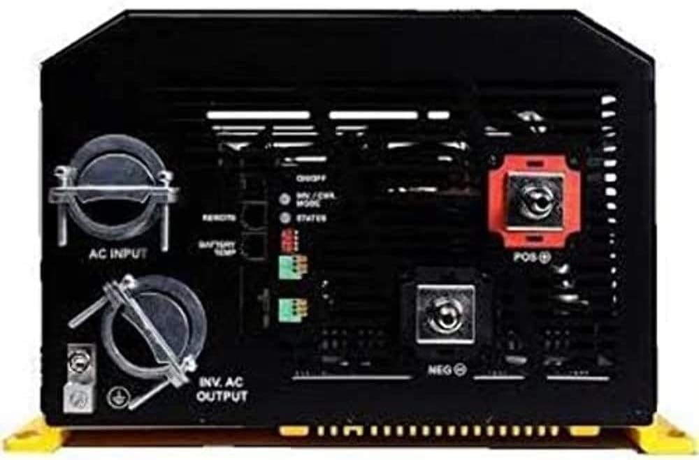 Go Power GP-IC3000-12-PKG 3-in-1 Inverter Charger with Remote, 3000W Pure Sine Wave Output, 12V to 120V AC, 4800W Surge Capacity, 100 Amp Charger, Dual 50 Amp Transfer Switch, 12V for RV & Marine Use