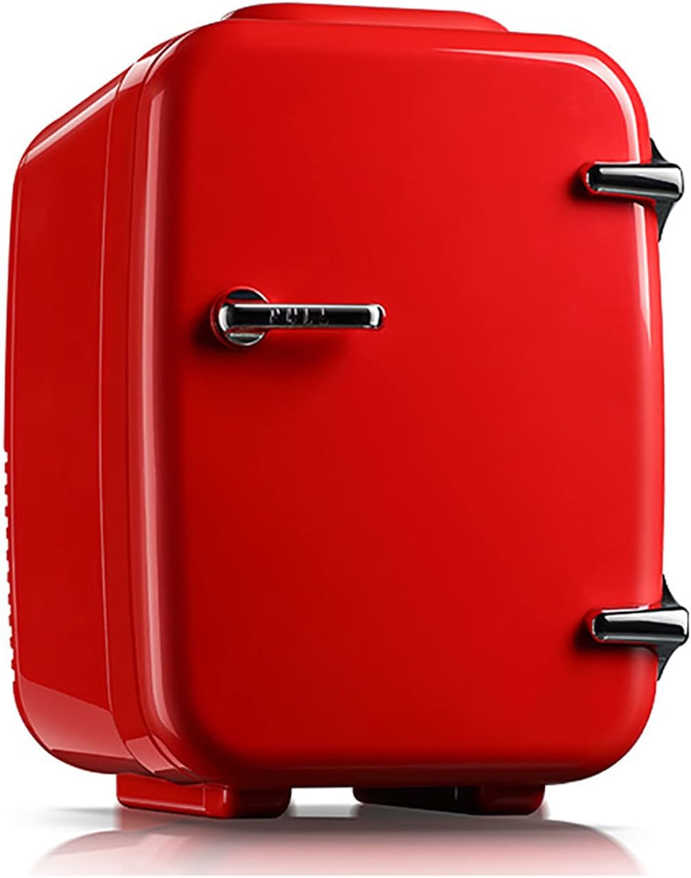 Portable Mini Fridge with 4L Electric Cooler and Warmer: AC/DC Thermoelectric System for Skincare, Food, Bedroom