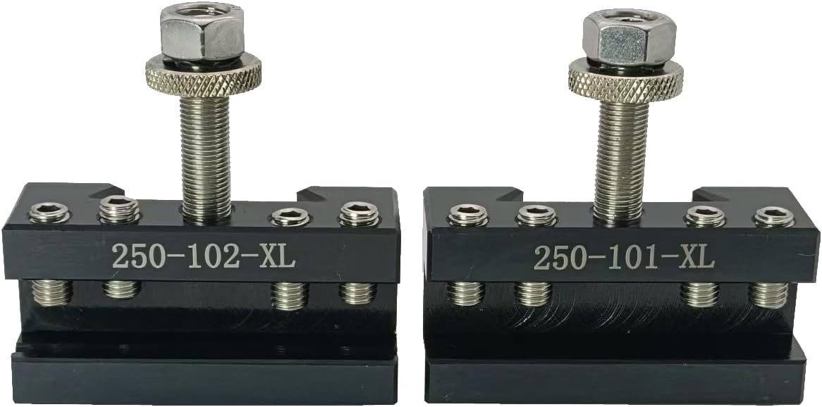 8 PCS Wedge Type AXA Quick Change Tool Post With Tool Holders For Lathe Swing Dia 6-12',250-111 (AXA-8PCS)