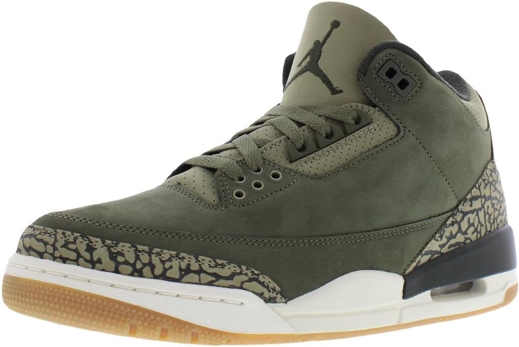 Jordan Air 3 Retro 'Medium Olive' (Olive Green)