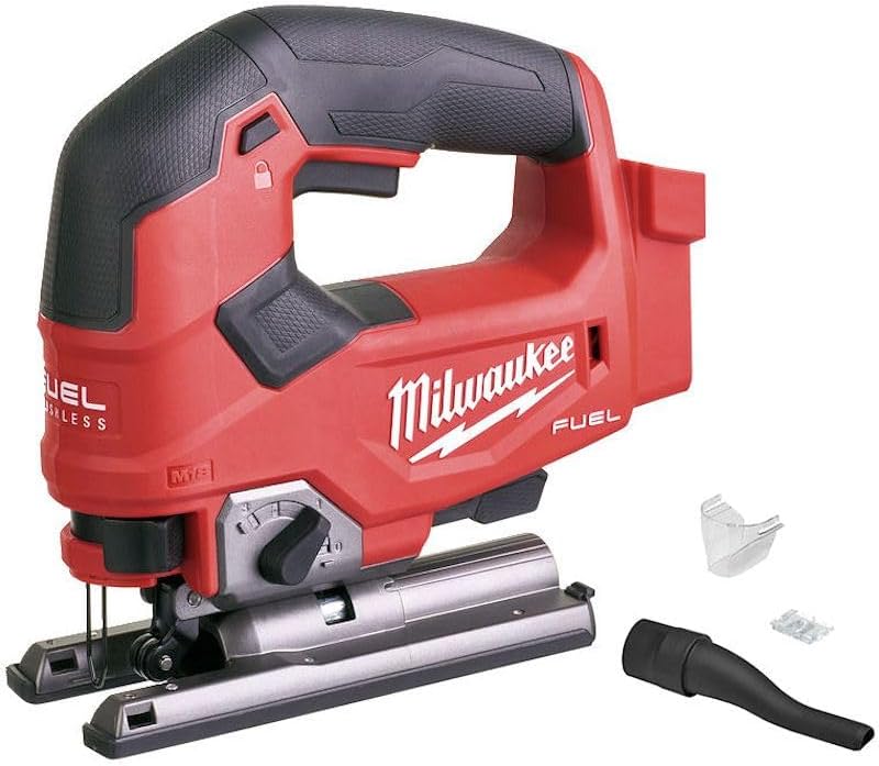 Milwaukee Fuel Top Handle Jigsaw 18V Bare Unit, Red, Large