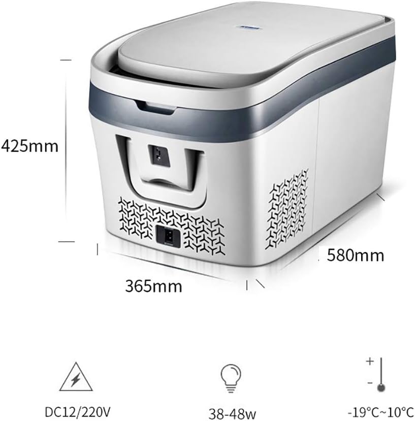 32L Mini Fridge Portable Compressor Refrigerator Freezer Cooler Mini Fridges Small Electric Cool Box for Outdoor Travel