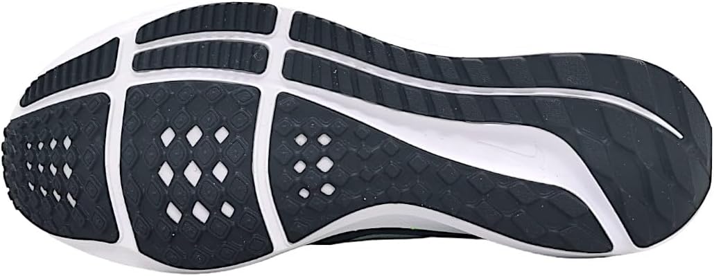 Nike Pegasus 40 Men's Road Running Shoes (DV3853-006, Platinum Tint/White/Green Strike/Black) Size 7.5
