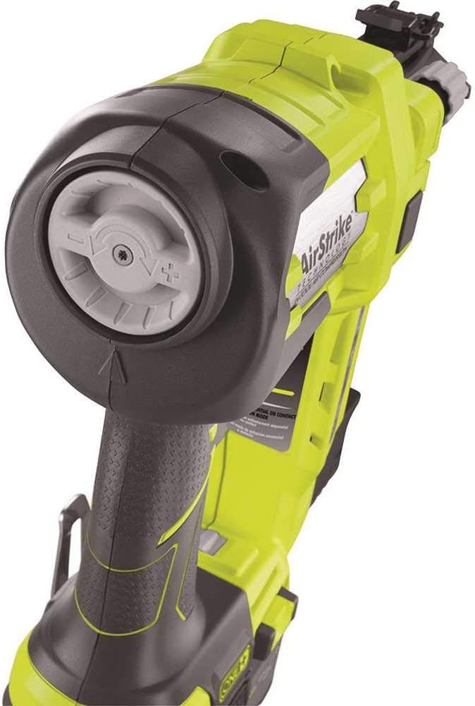 Ryobi P320 Airstrike 18 Volt One+ Lithium Ion Cordless Brad Nailer (Battery Not Included, Power Tool Only)