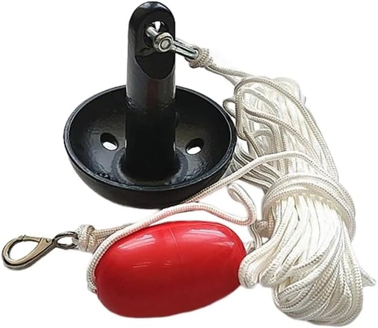 Universal Mushroom Anchor (lbs) with Solid Rope, for with Paddle Boards, rafts and Canoes