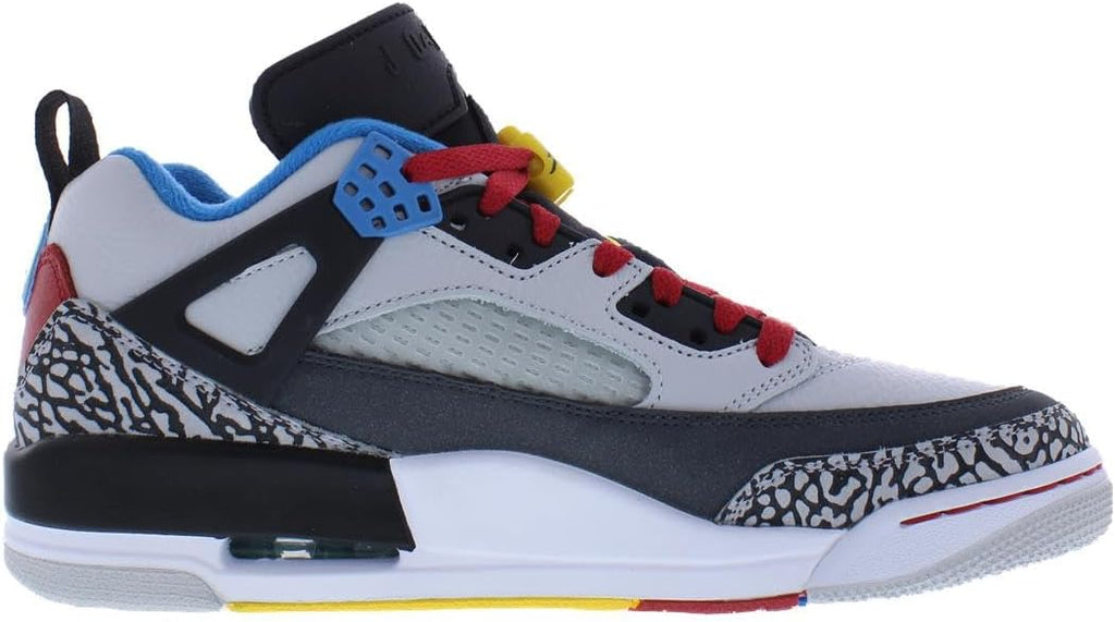 Jordan Spizike Low SE Men's Shoes (IM7425-004, Neutral Grey/Varsity Maize/Surf Blue)