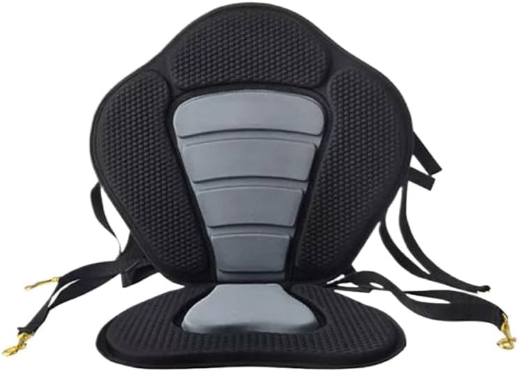 Paddle Board Seat Adjustable Kayak Seat Padded Canoe Backrest Seat With Detachable Storage Bag Compatible With Kayaks Rowboats Fishing Boats