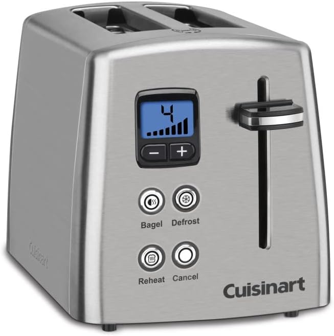Cuisinart 2-Slice Metal Toaster & Electric Can Opener Bundle - CPT-415P1 & CCO-55